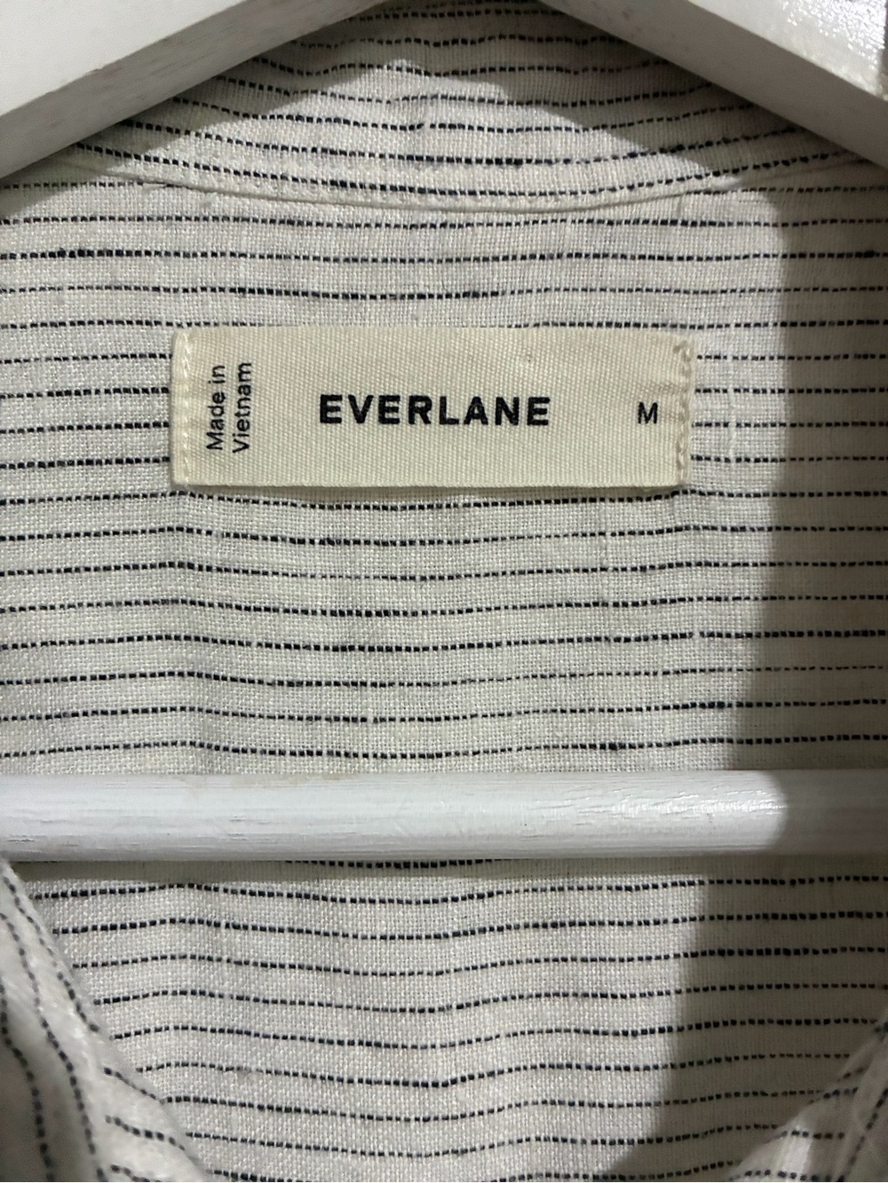 EVERLANE The Daytripper In 100% European Flax Linen Shirt Dress - Picture 9 of 13